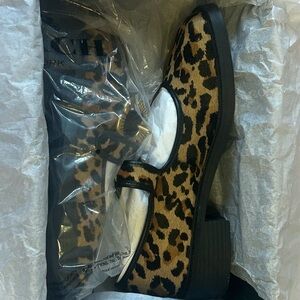 Coach Leopard Print Flats